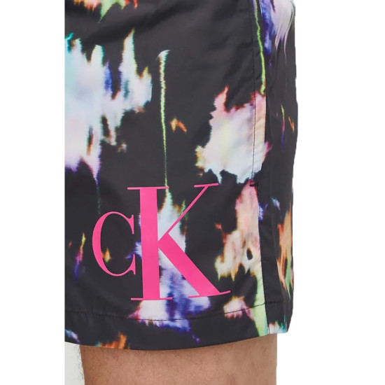 Calvin Klein Ανδρικό μαγιό Short Drawstring Swim Shorts - Ck Monogram